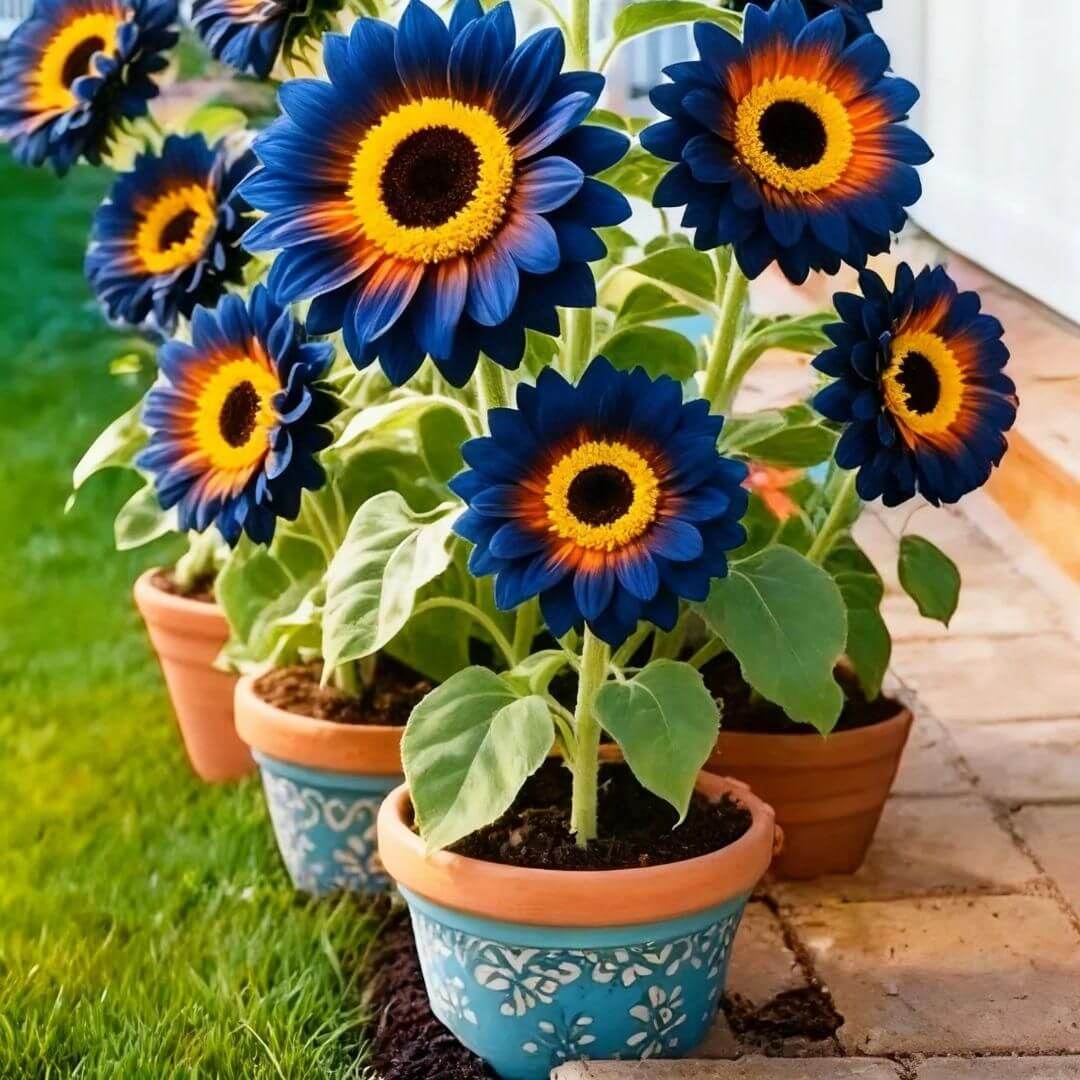 Sunflower Seeds Kit with Free 100g Organic Pot Mix