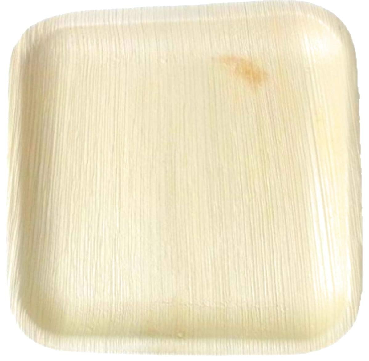 Eco-Friendly: Nisarga Eco Products Areca Leaf Square Plates - natural and sustainable tableware.