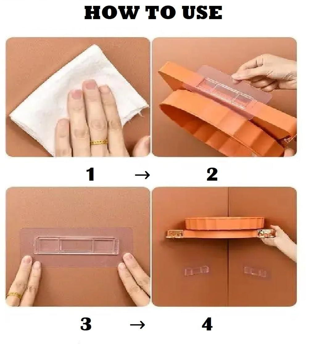 360 degree Rotating Corner Shelf