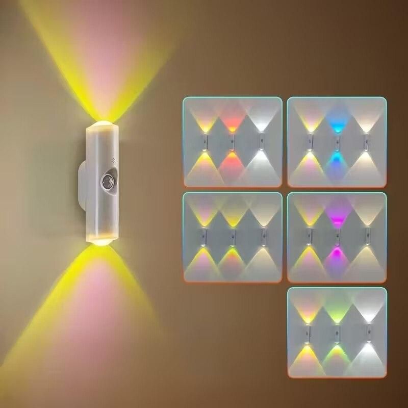 Bidirection Lit Hill Sensor LED Wall Lights