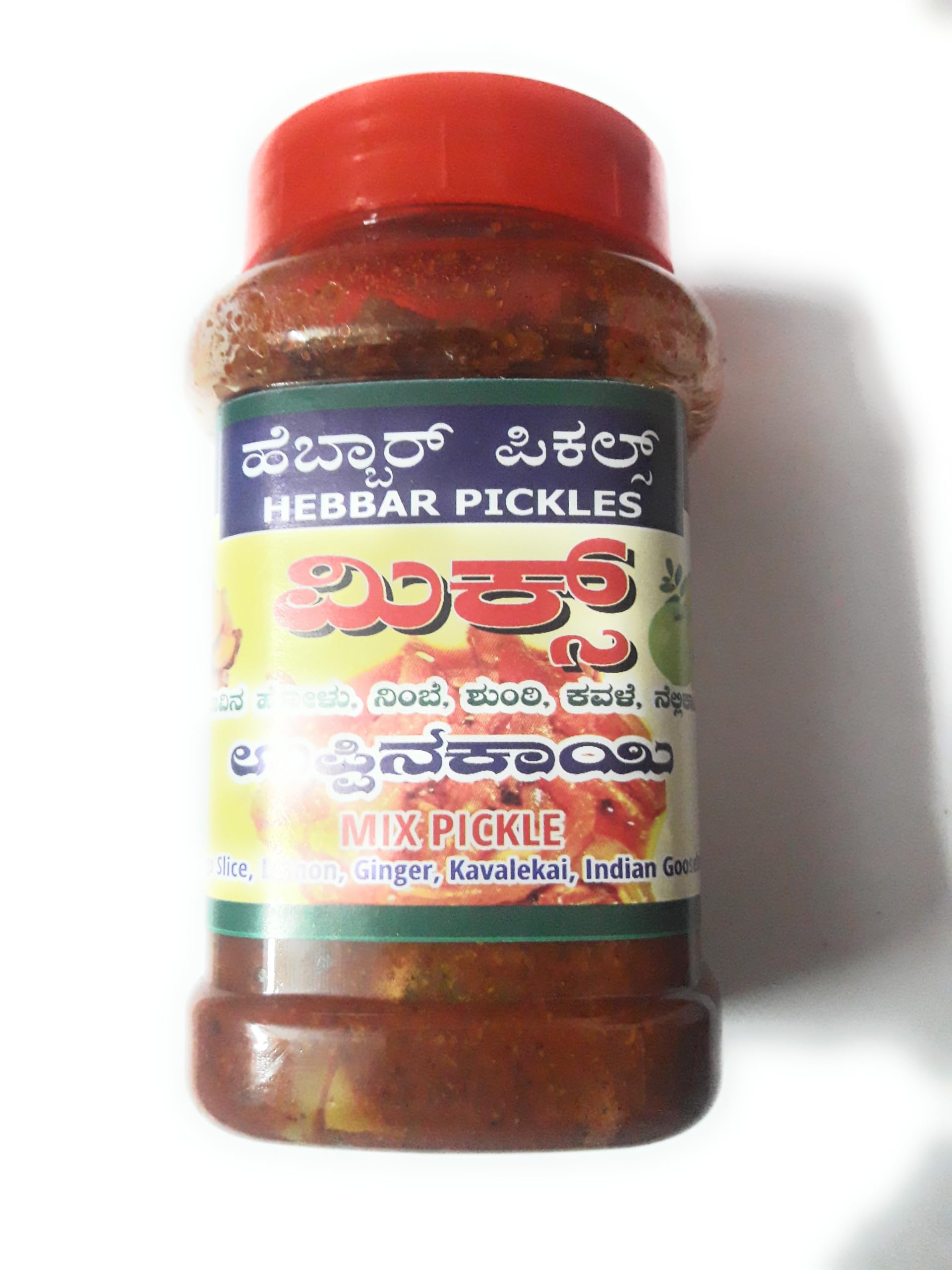 SUVARNA HOME MADE PICKLE Mango + Star Gooseberry Mix Pickle 250g
