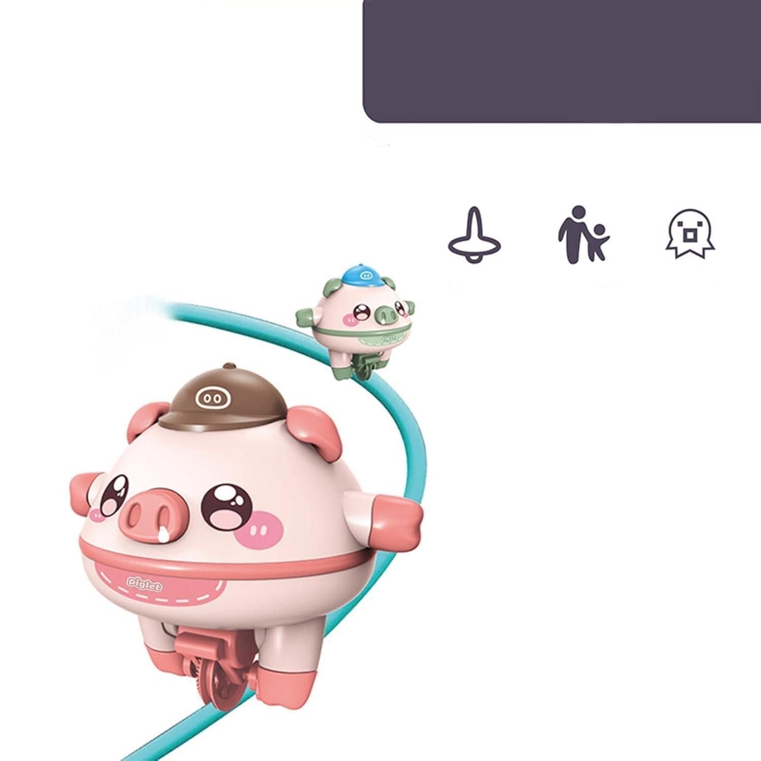 Tightrope Walking Pig