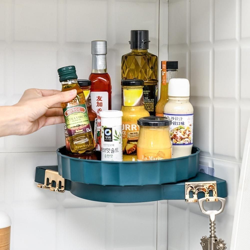 360 degree Rotating Corner Shelf