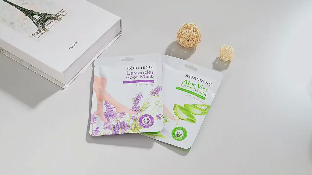 Moisturizing Lavender Foot Mask