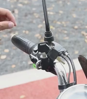 Helmet Lock for Bike